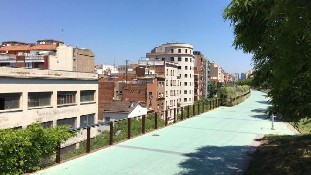 Paseo de los Jardines de la Rambla de Sants