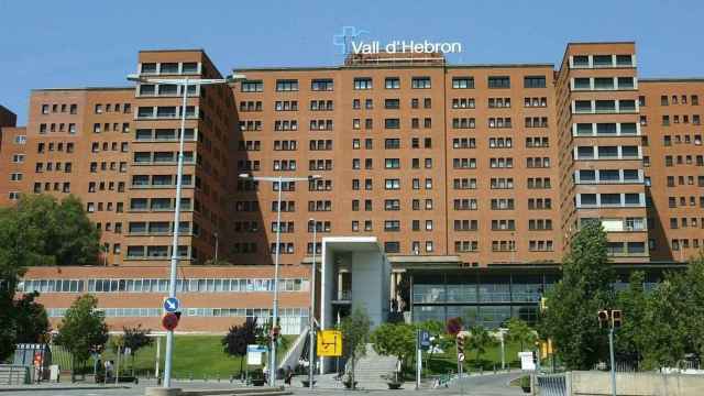 Fachada del hospital barcelonés Vall d'Hebron