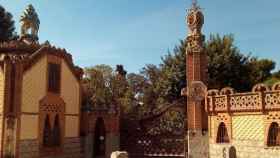 Entrada de los Pabellones Güell, que reabren sus puertas este miércoles / PORTAL GAUDÍ