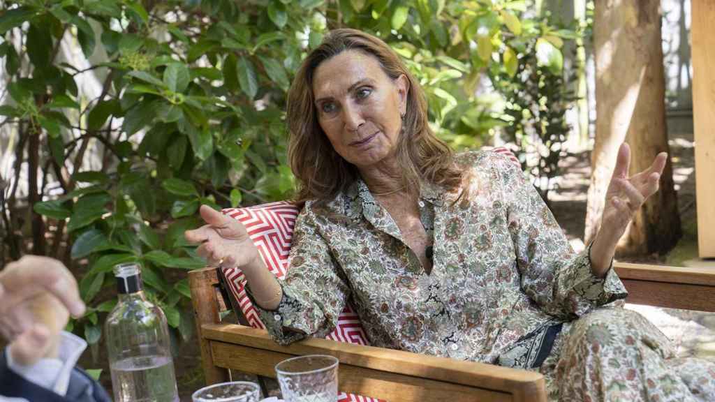 La escritora Nuria Amat, autora de 'Memorias de una mujer libre', durante la entrevista con 'Metrópoli Abierta' / LETRA PRIETO (MA)