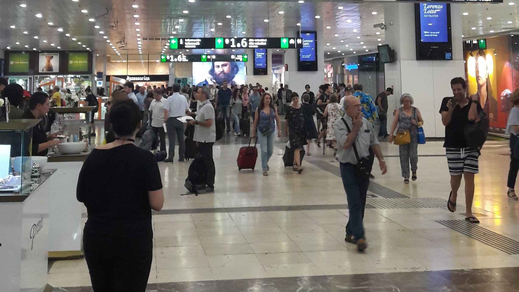 La estación de Sants en Barcelona