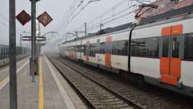 Un tren de Rodalies estacionado / AYUNTAMIENTO DE MOLLET