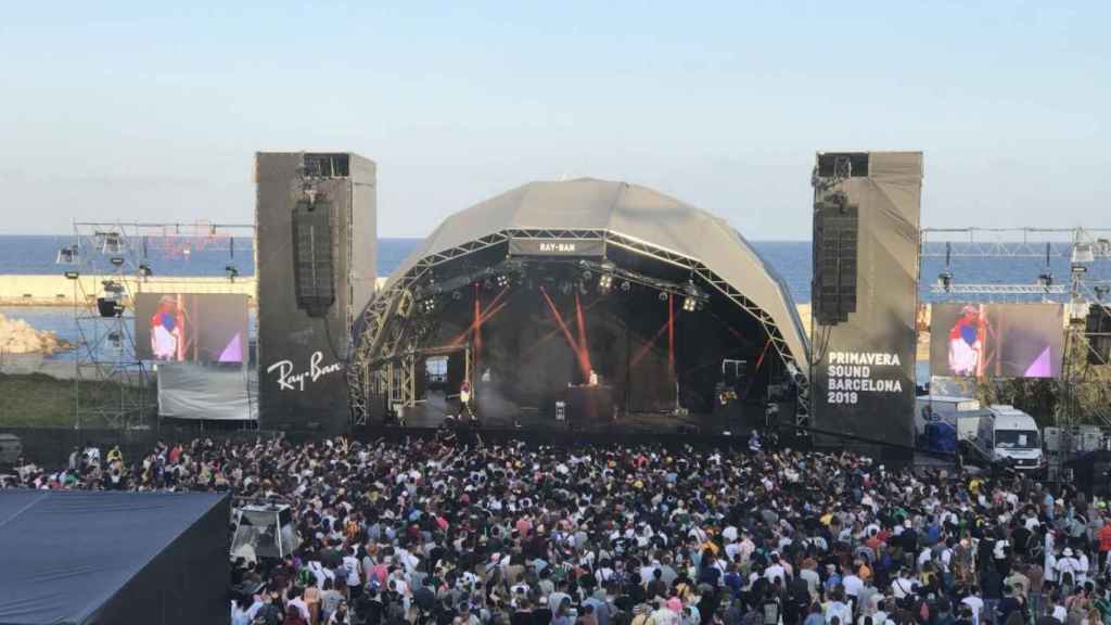 Escenario del festival Primavera Sound en una imagen de archivo