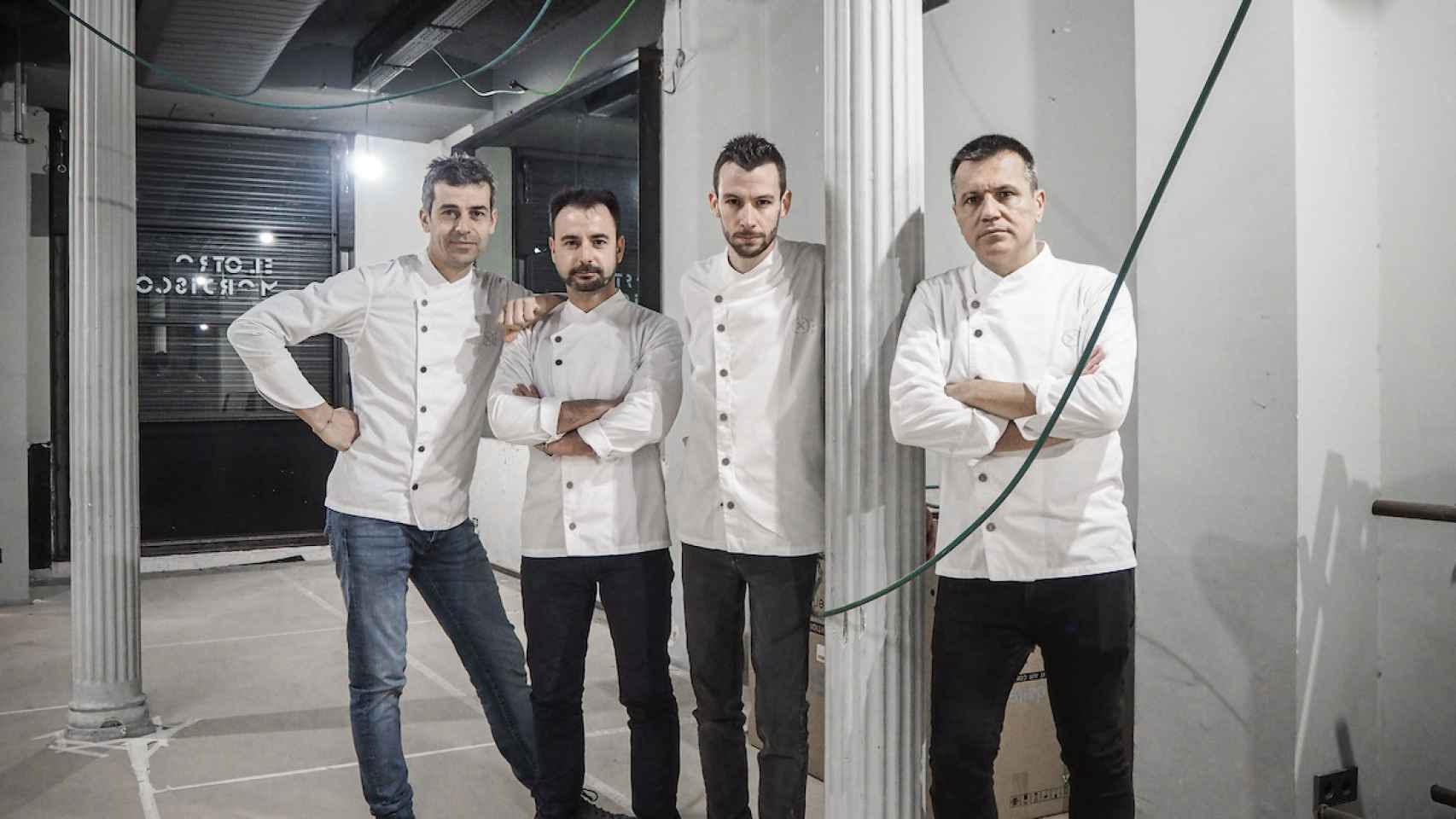 Los chefs de Compartir Barcelona / JOAN VARELA