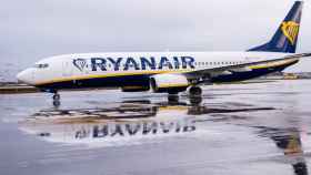 Un avión de Ryanair en el aeropuerto de Frakfurt, en Alemania / EUROPA PRESS