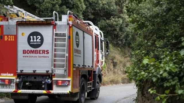 Un camión de los Bomberos de Barcelona / BOMBEROS BARCELONA