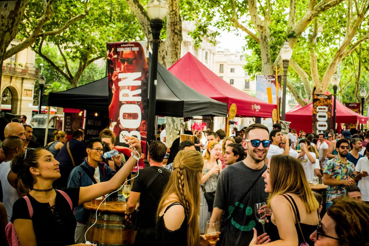 Ambiente en una edición del festival gastronómico