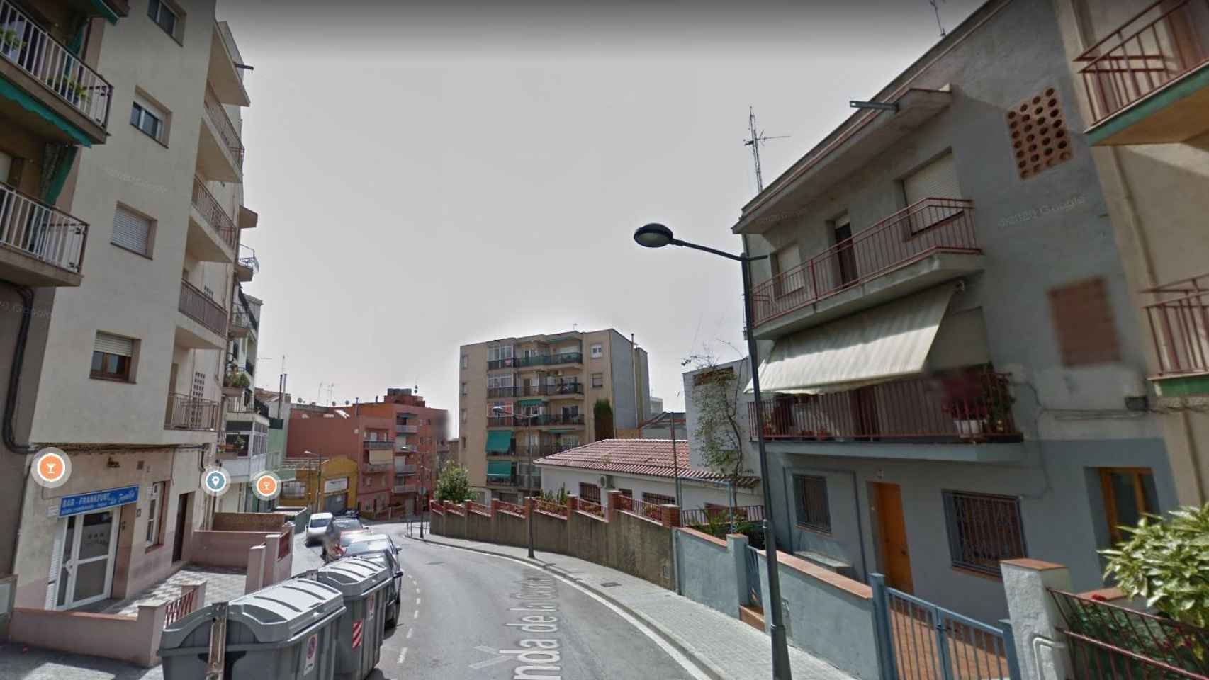 El barrio de Cerdanyola, de Mataró / GOOGLE MAPS