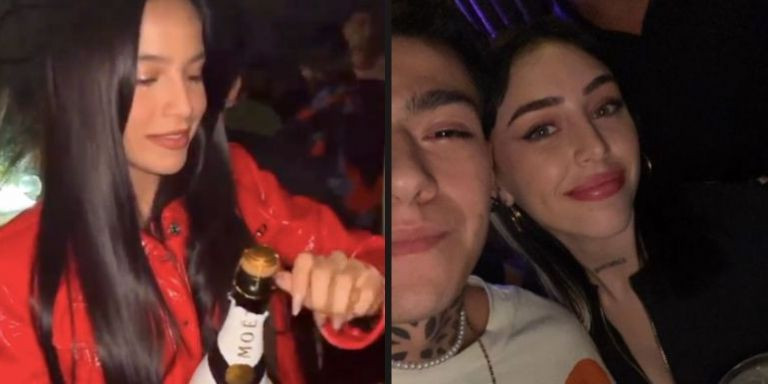 Emilia Mernes y Nicki Nicole en el 'afterparty' de la Velada del Año II / RRSS