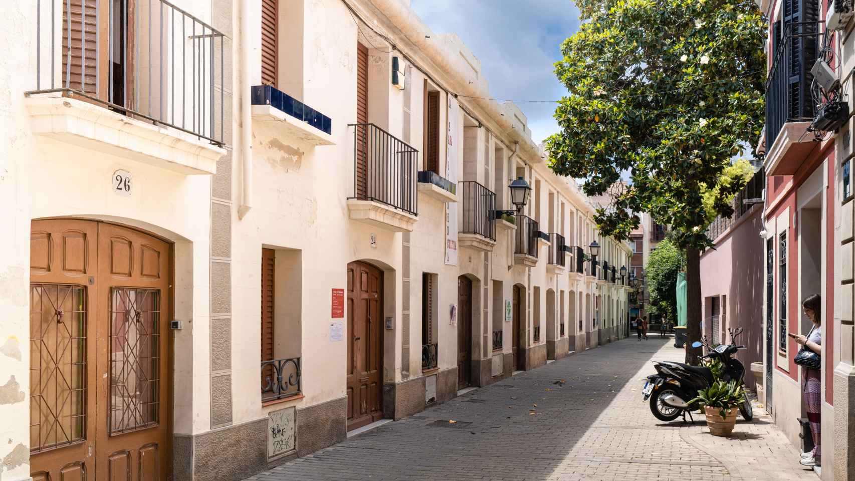 Casitas de la calle Canet de Sarrià / INMA SANTOS