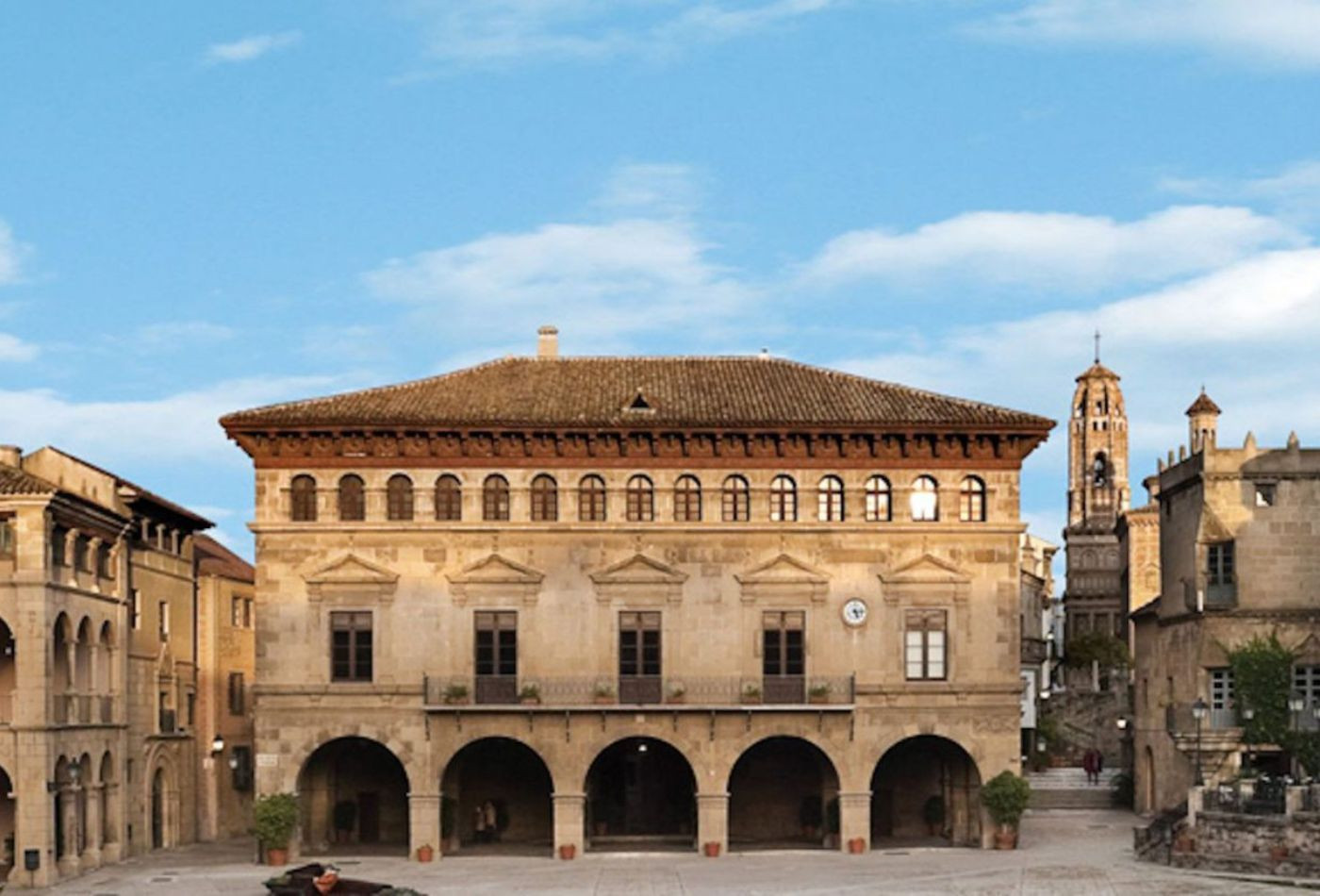 Exterior del Poble Espanyol de Montjuïc en una imagen de archivo