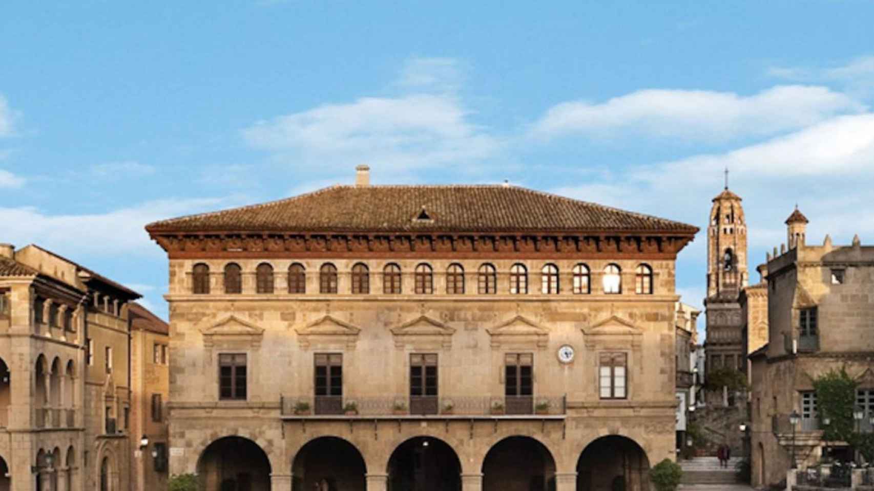 Exterior del Poble Espanyol de Montjuïc en una imagen de archivo