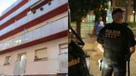 Vivienda donde se ha encontrado el cuerpo sin vida en L'Hospitalet de Llobregat