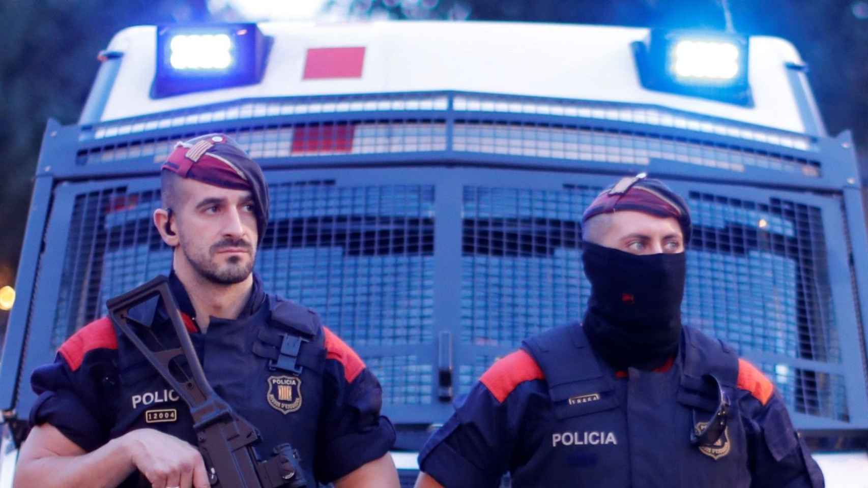 Agentes de los Mossos d'Esquadra