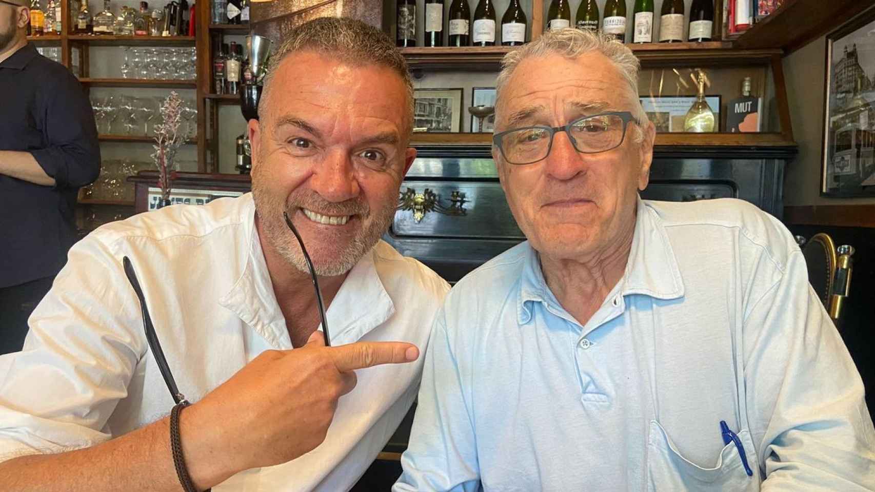 El actor Robert de Niro en Barcelona