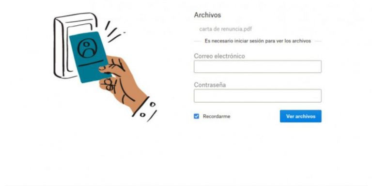 Caso de 'phishing' en Dropbox