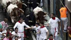 Encierro de San Fermín en 2018 / EFE