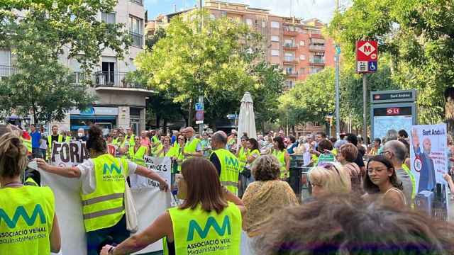 Manifestación vecinal en Sant Andreu / CEDIDA