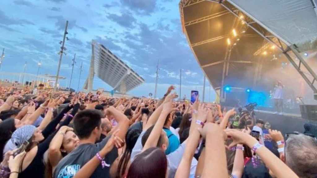 Público del Cruïlla durante la actuación de Trueno / METRÓPOLI