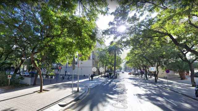 La calle de Gandesa donde ha tenido lugar el robo del reloj / GOOGLE MAPS