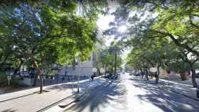 La calle de Gandesa donde ha tenido lugar el robo del reloj / GOOGLE MAPS