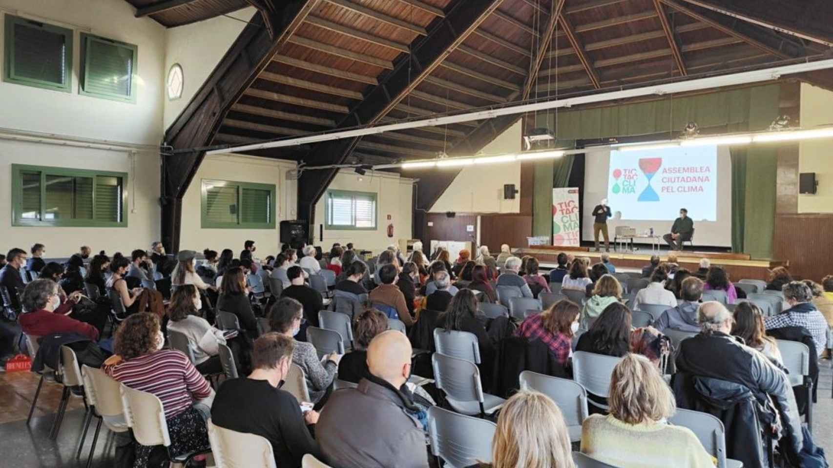 Sesión de la Asamblea Ciudadana por el Clima / AJ BCN