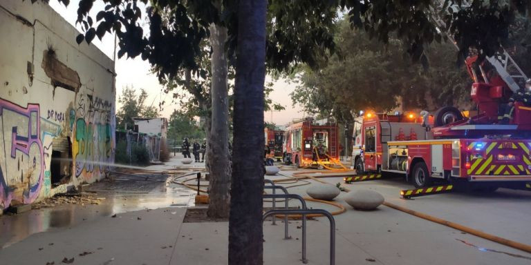 Tareas de extinción del fuego / BOMBEROS