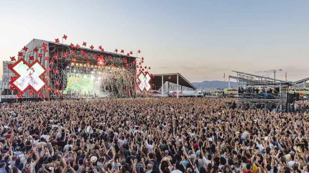 Concierto en el Festival Cruïlla