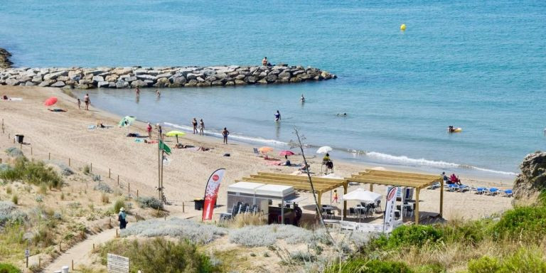 Cala Ginesta en Sitges