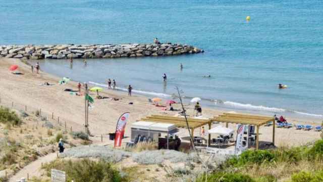 Cala Ginesta en Sitges