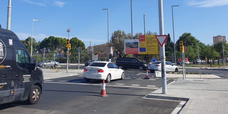 Una de las entradas a la rotonda / CEDIDA