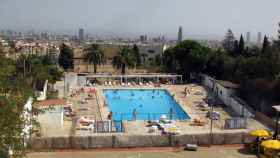 Piscina municipal del Guinardó, una de las mejores para combatir el caluroso verano de Barcelona / ARCHIVO