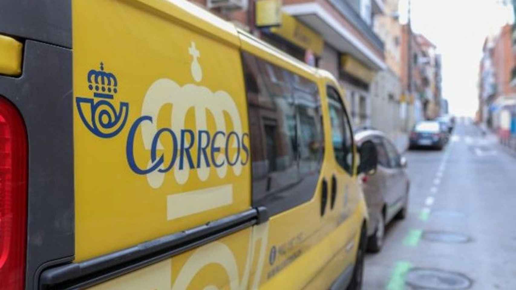 Vehículo de reparto de Correos / EUROPA PRESS