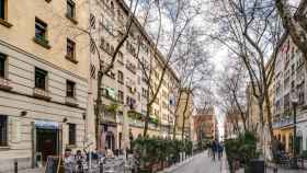 Calle de Almirall Churruca en la Barceloneta