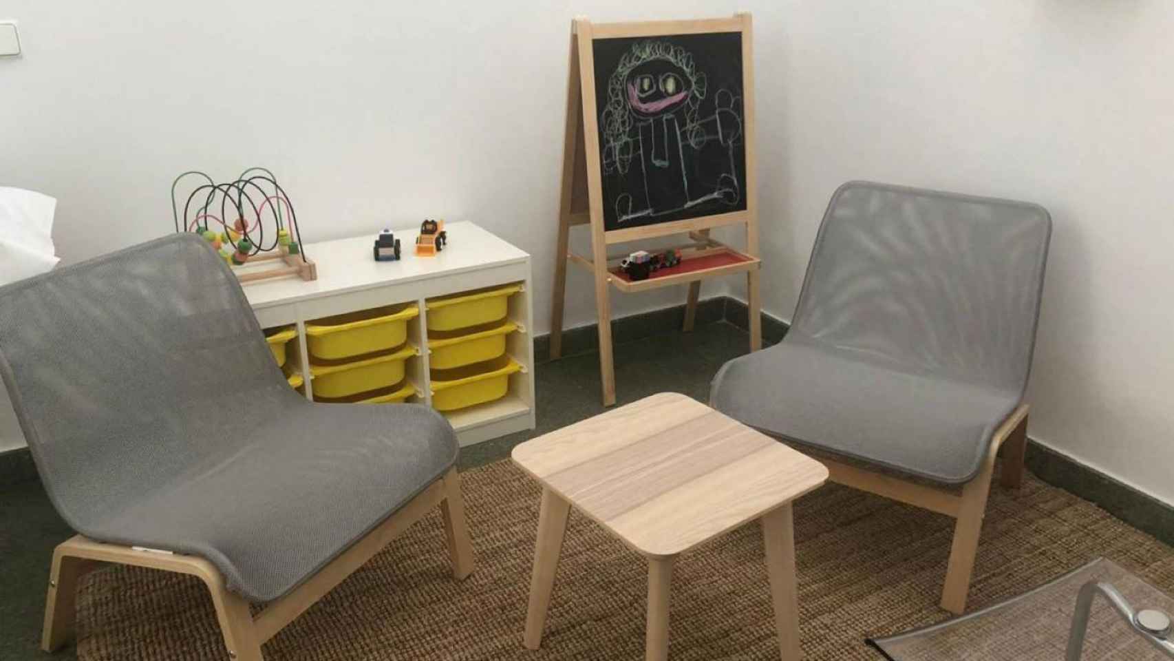 Interior del centro Barnahus en Terrassa, dedicado a menores víctimas de violencia sexual