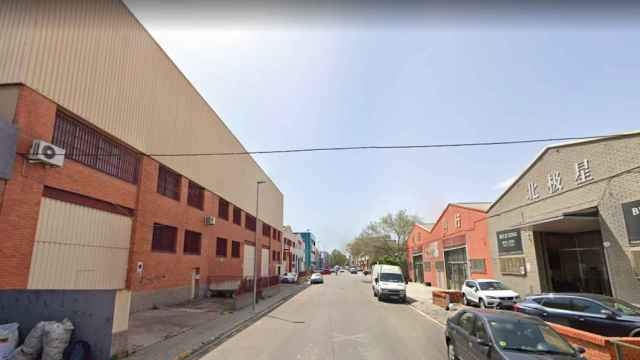 Zona industrial de Badalona donde dieron la paliza al hombre por ser homosexual / GOOGLE MAPS