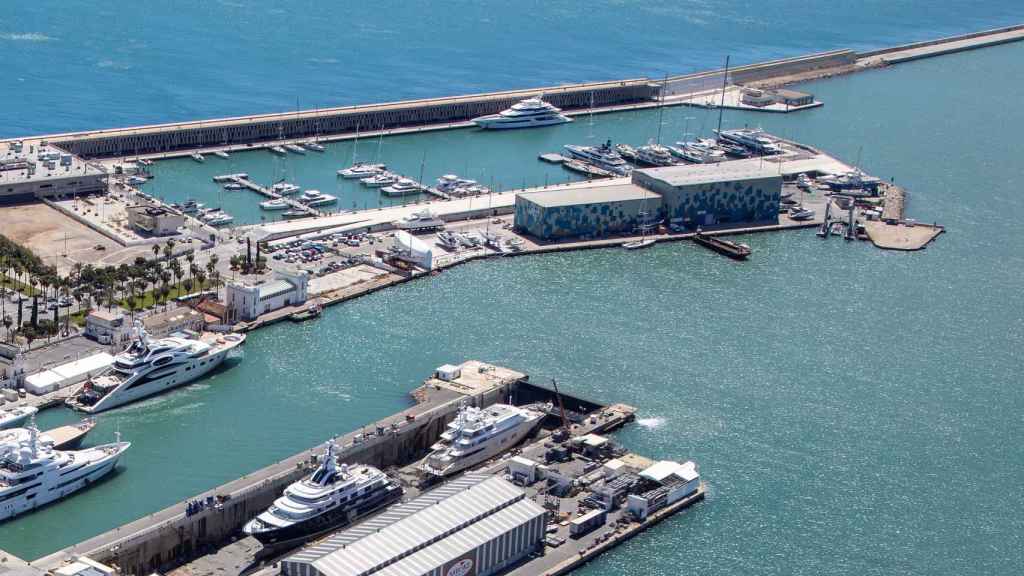 Vista aérea de la Marina Vela / PORT DE BARCELONA