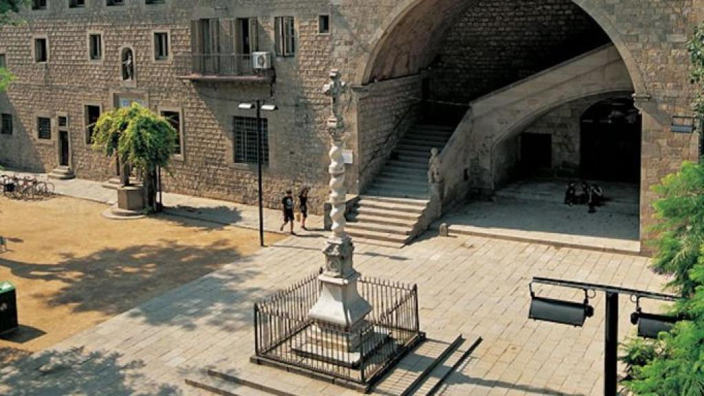 Vista aérea del antiguo Hospital de la Santa Creu i Sant Pau / ARCHIVO