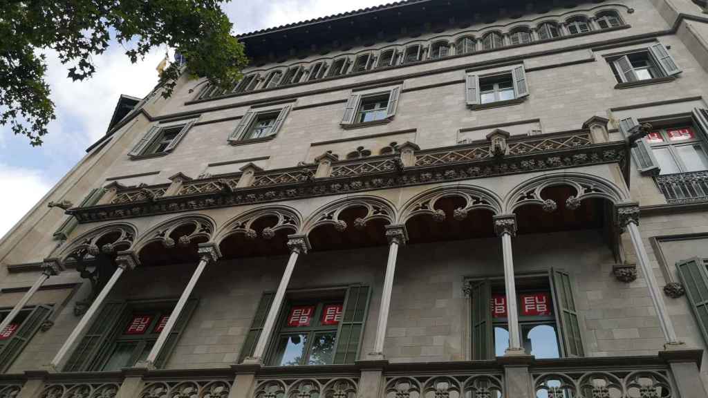 Fachada de la Casa Viuda Marfà, ubicada en el paseo de Gràcia / INMA SANTOS