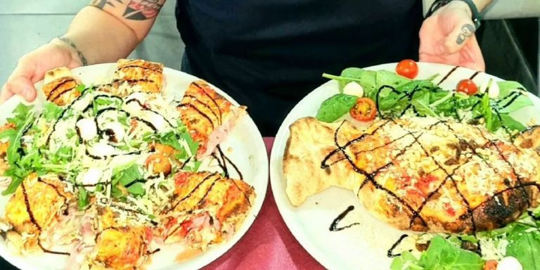 Pizzas de La Bella Venezia de Badalona, una de las mejores pizzerías / INSTAGRAM