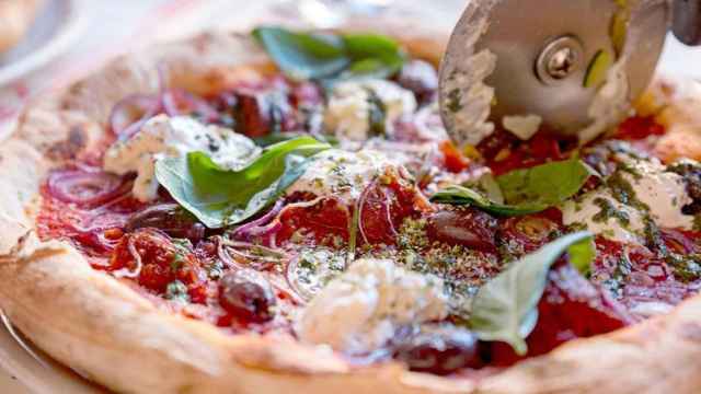 Una de las pizzas de Can Pizza, una de las mejores pizzerías de Badalona / INSTAGRAM