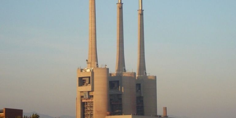 Les Tres Xemeneies en Sant Adrià de Besòs