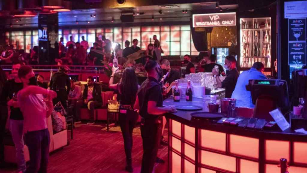 Interior de una discoteca en Barcelona / EUROPA PRESS