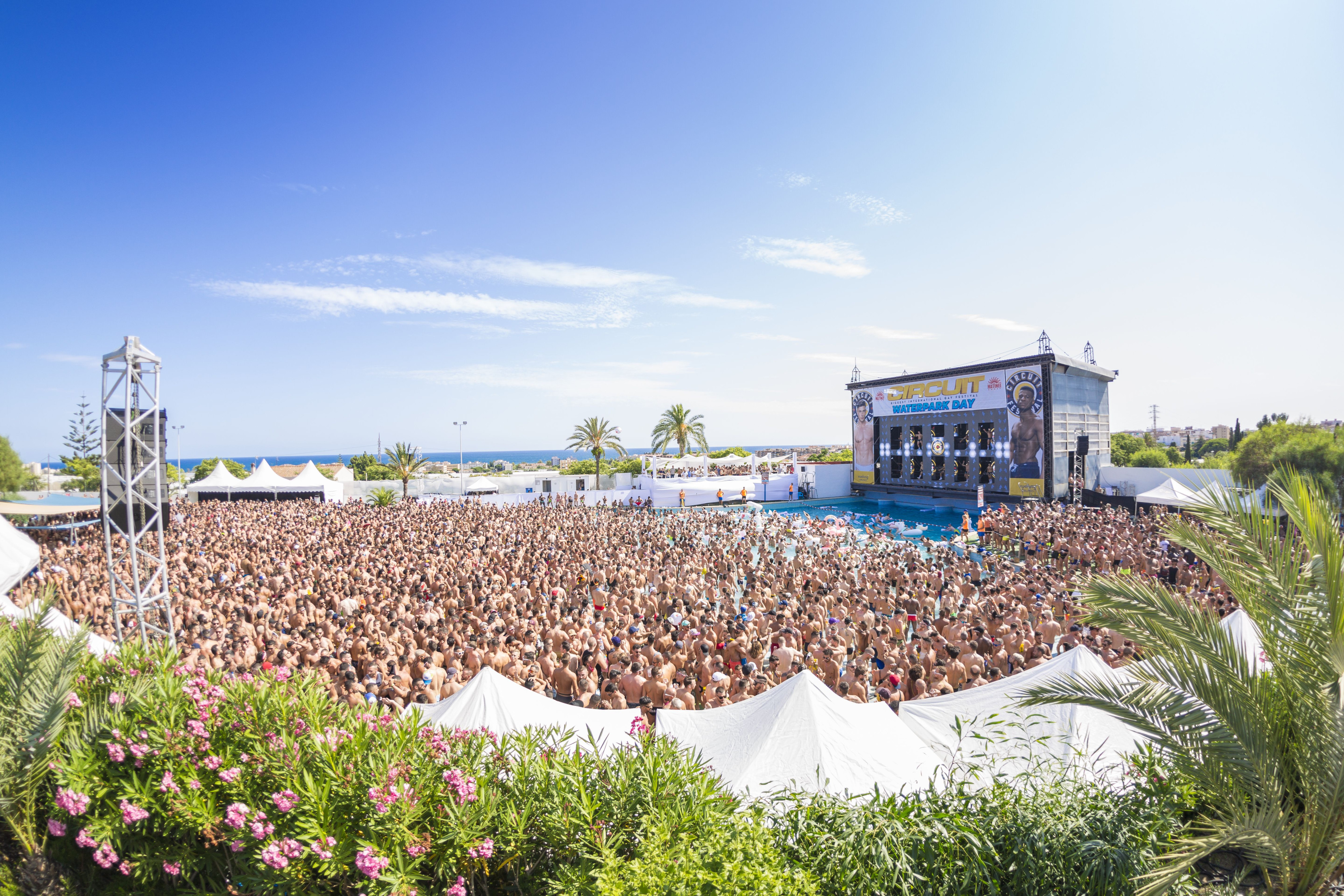 Fotografía de una fiesta en el Circuit Festival en Barcelona / CEDIDA