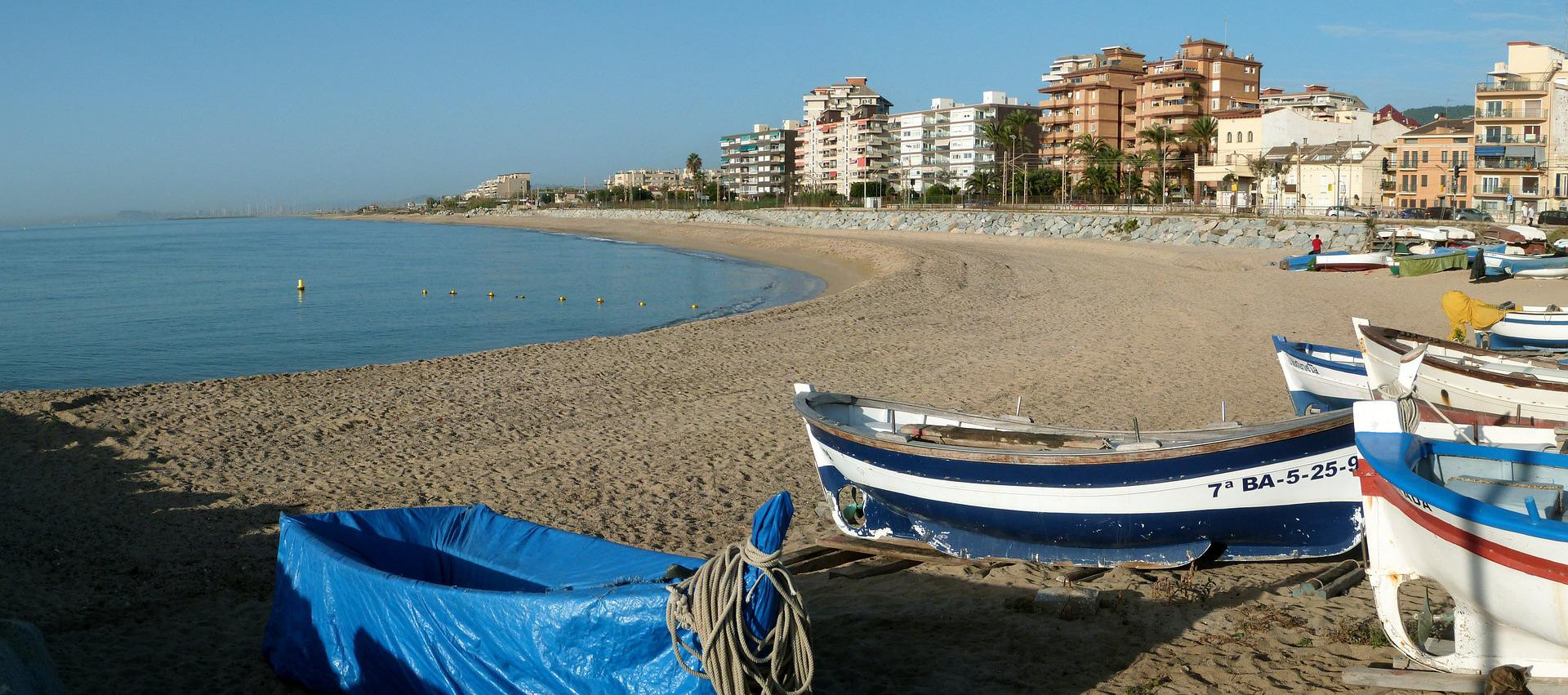 Imagen de la Playa de Ponent de Vilassar de Mar / PIXABAY