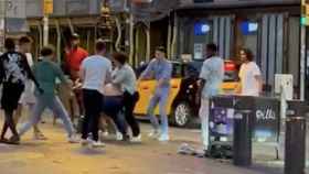 Pelea en la Rambla / RAVAL SUD