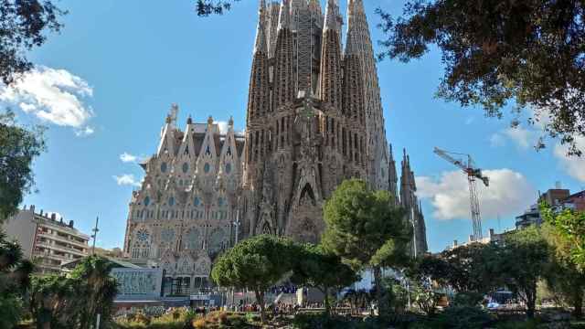 Vista de la Sagrada Familia de Barcelona en 2021 / WIKIPEDIA