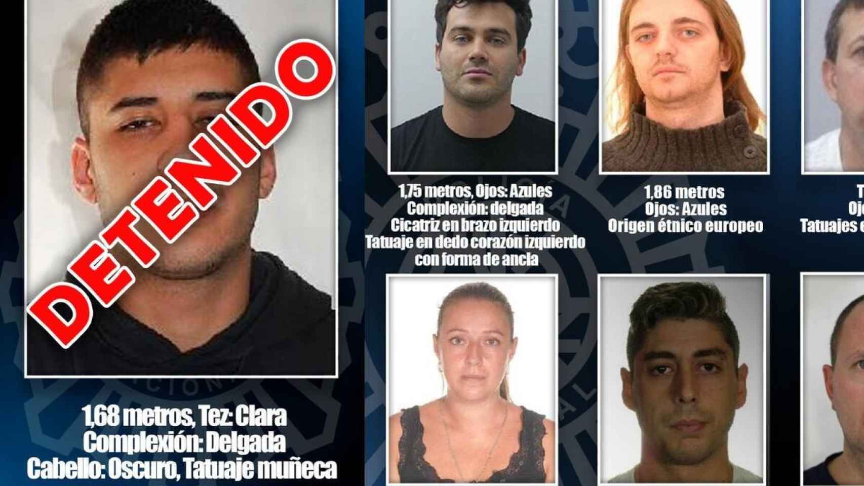 Cae uno de los delincuentes más buscados por la policía / POLICÍA NACIONAL