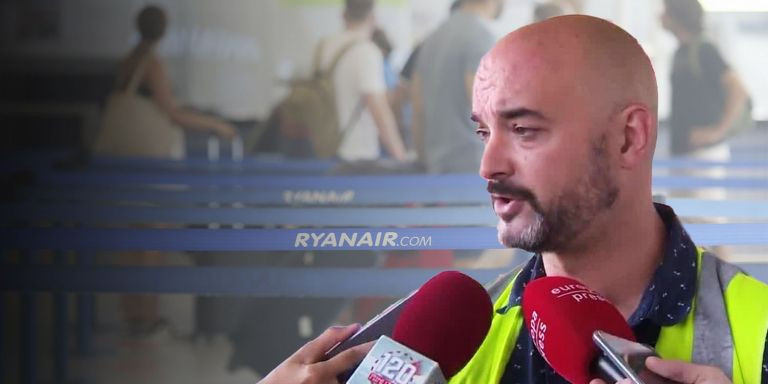 Manuel Lodeiro, vicepresidente de Sitcpla y delegado sindical de Ryanair