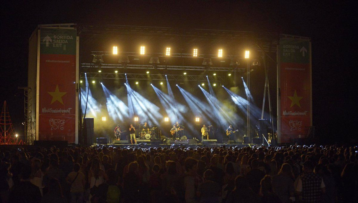 Directo en las fiestas de la Mercè / EUROPA PRESS